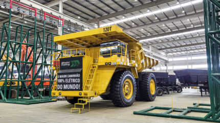 Caminhão Off Road 120T XEMC XEG120E-AC Elétrico